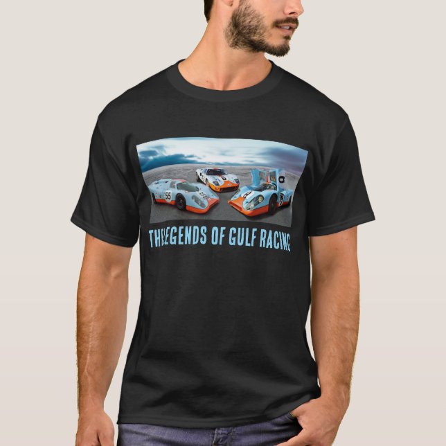 Camiseta Las Leyendas de Gulf Racing (Anverso)