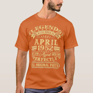 Camiseta Las Leyendas De Los Hombres Nacieron En Abril De 1