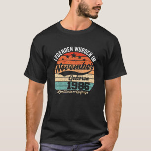 Camiseta Las Leyendas Del Hombre De Regalos De Cumpleaños 3