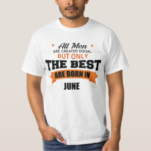 Camiseta Las Leyendas Nacen En Junio