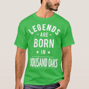 Camiseta Las Leyendas Nacen En Mil Robles 1