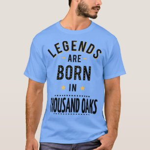 Camiseta Las Leyendas Nacen En Miles De Robles