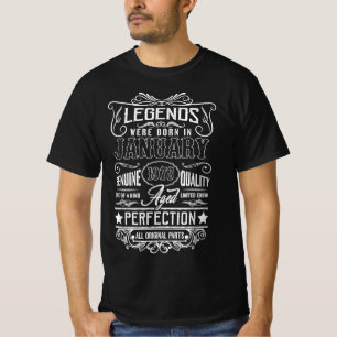 Camiseta Las Leyendas Nacieron En Enero De 1978 Todas Las O