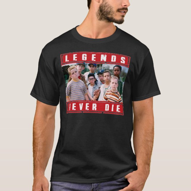 Camiseta Las leyendas nunca mueren premium  (Anverso)