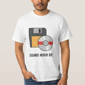 Camiseta Las leyendas nunca mueren tee