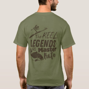 Camiseta Las leyendas REEL   Pescado de carpa