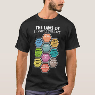 Camiseta Las Leyes De La Terapia Física