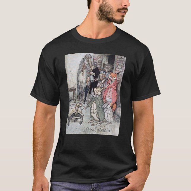 Camiseta Las liebres y la tortuga (Anverso)