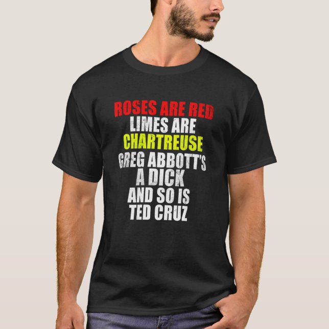 Camiseta Las limas son Chartreuse Gregg Abbott Ted Curz (Anverso)