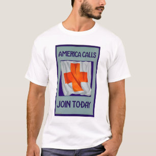 Camiseta Las llamadas de América - únase a hoy (US00053)