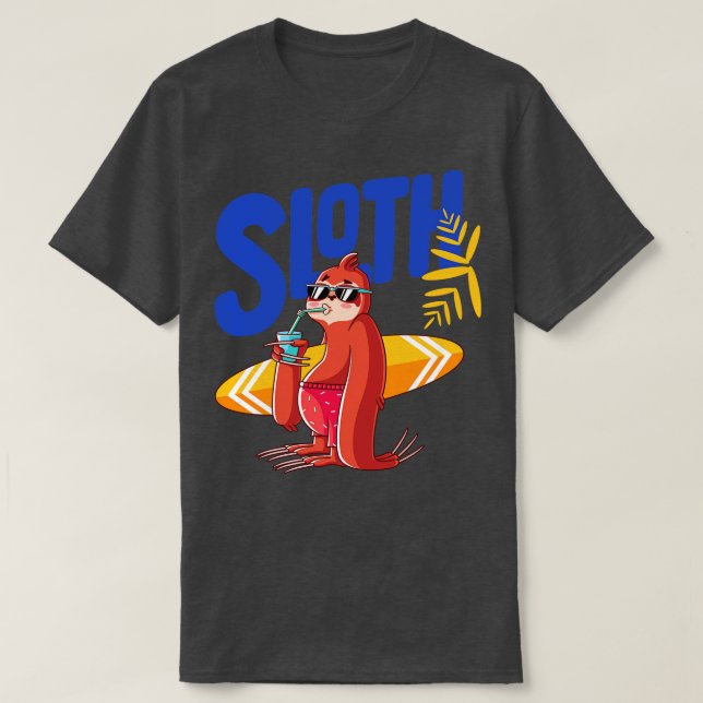 Camiseta Las locuras aman el surf (Diseño del anverso)