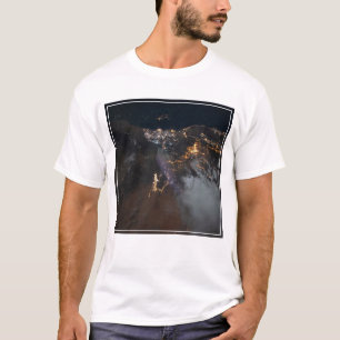 Camiseta Las Luces De La Ciudad De Jazán Y Sus Suburbios