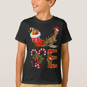 Camiseta Las Luces De Los Navidades Canguro Llevaron A Funn