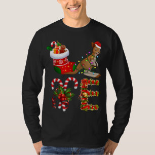 Camiseta Las Luces De Los Navidades Canguro Llevaron A Funn