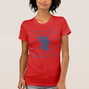 Camiseta Las luces de neón que bailan al club de noche de