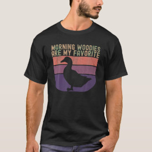 Camiseta Las Maderas De Duck Hunter Morning Son Mi Cacería