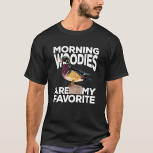 Camiseta Las Maderas De La Caza De Patos Son Mi Tee Favorit