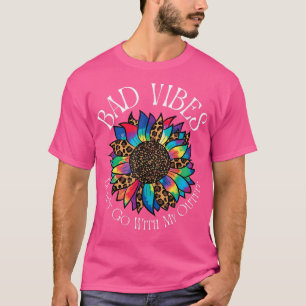 Camiseta Las malas vibraciones no van con mi traje Retro Le