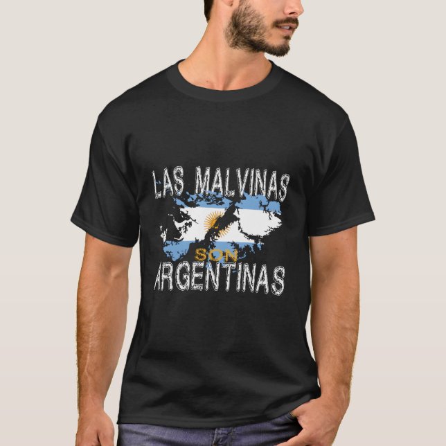 Camiseta Las Malvinas Son Argentinas - Islas Malvinas (Anverso)