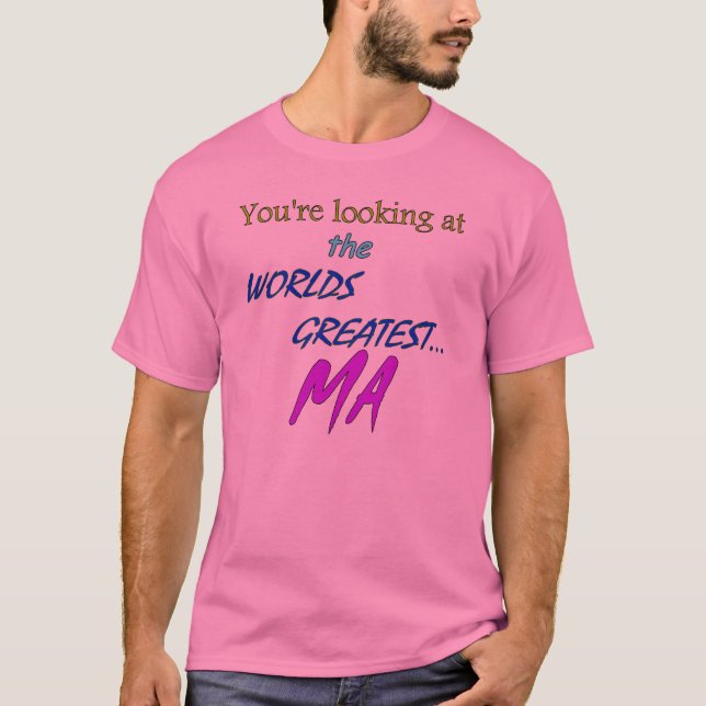 Camiseta Las mamáes más grandes de los mundos (Anverso)