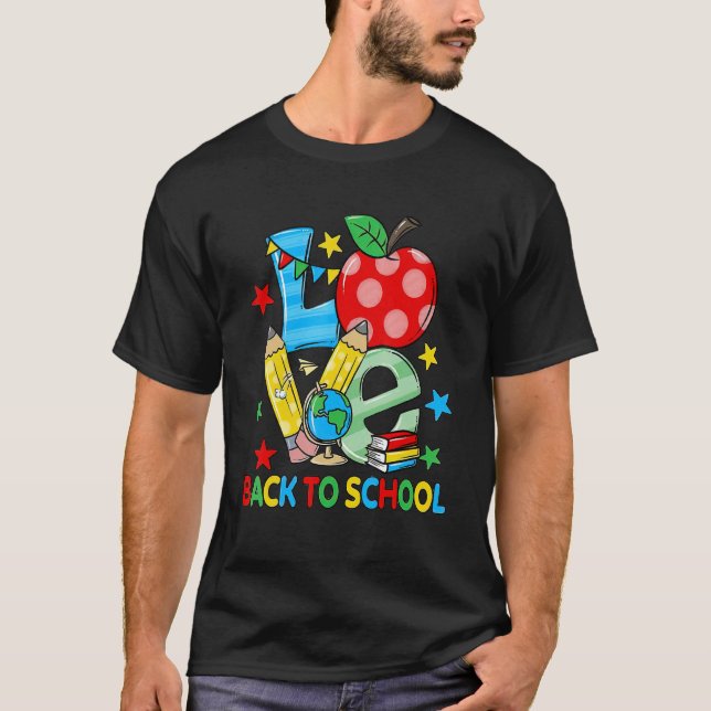 Camiseta Las Manzanas De Amor Regresan Al Profesor De La Es (Anverso)