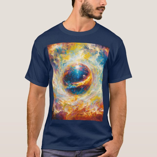 Camiseta las maravillas del espacio (Anverso)