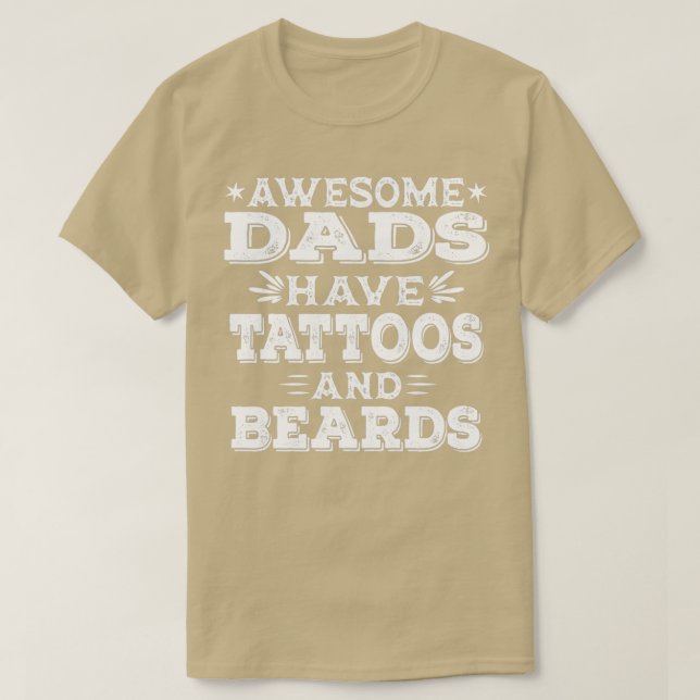 Camiseta Las Maravillosas Papas Tienen Tatuajes Y Cabañas 3 (Diseño del anverso)