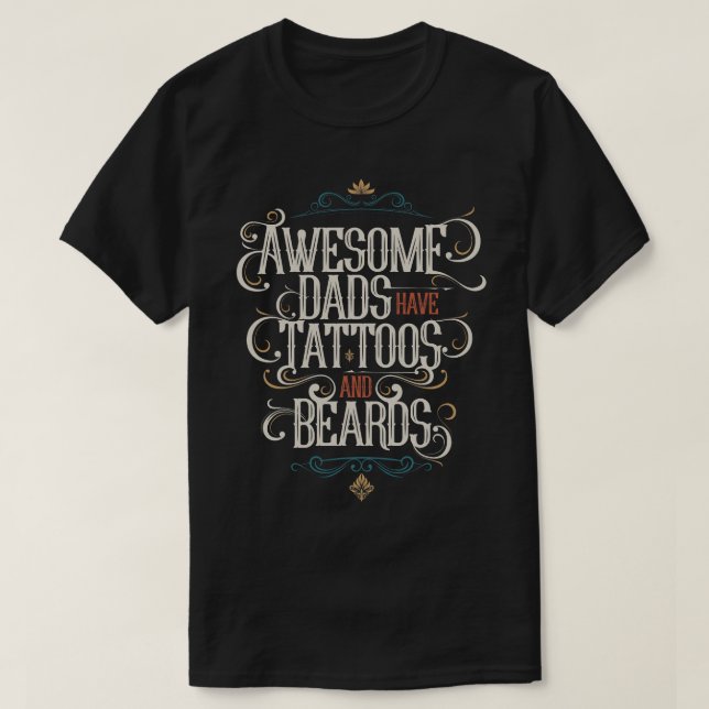 Camiseta Las Maravillosas Puertas Tienen Tatuajes Y Beares  (Diseño del anverso)