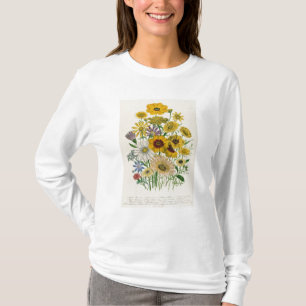 Camiseta Las margaritas, platean 31 "de las señoras