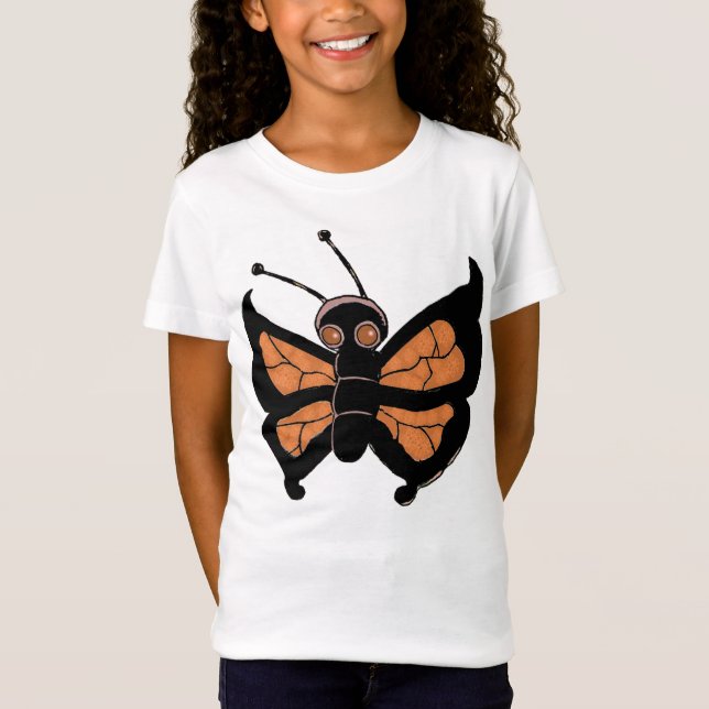 Camiseta Las mariposas (Anverso)