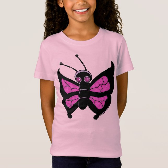 Camiseta Las mariposas (Anverso)