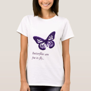 Camiseta Las mariposas están libres de volar