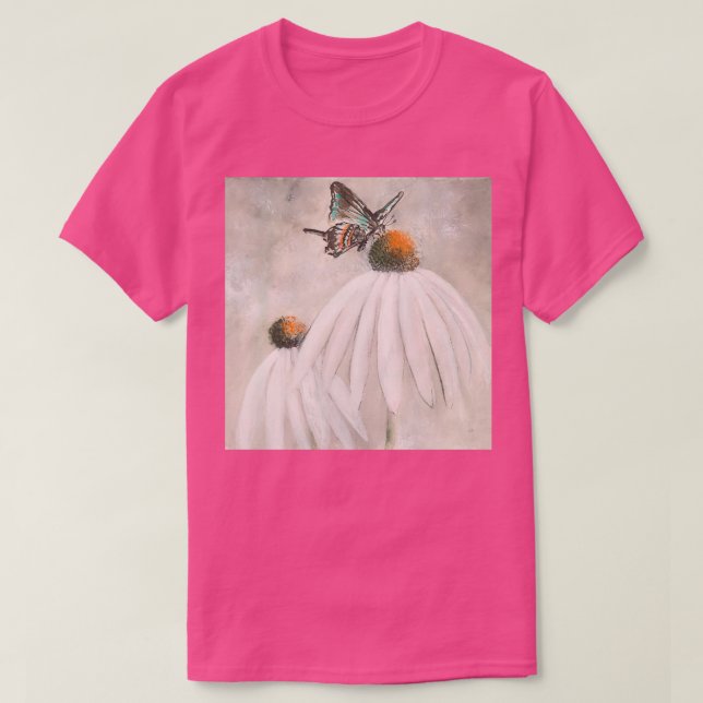 Camiseta Las Mariposas Son Gratuitas Para Los Animales De M (Diseño del anverso)