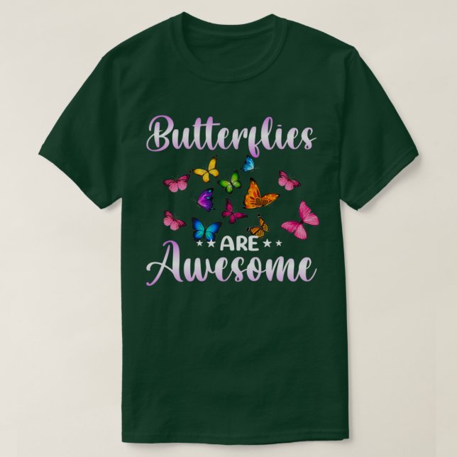 Camiseta Las Mariposas Son Increíbles (Diseño del anverso)