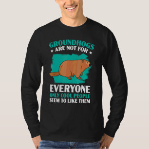 Camiseta Las marmotas no son para todos Día de la marmota M