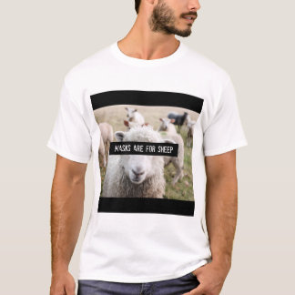 Camiseta Las Máscaras Son Para Ovejas
