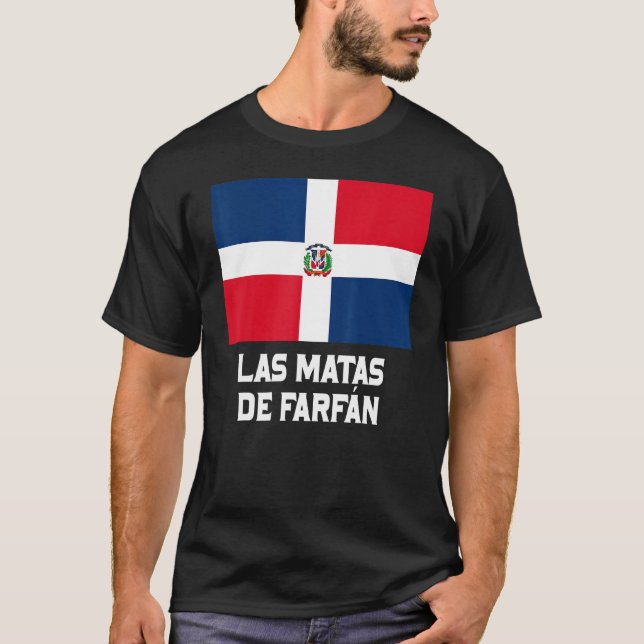Camiseta Las Matas de Farfán República Dominicana Emblem Es (Anverso)