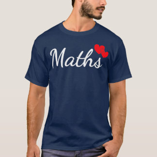 Camiseta Las matemáticas aman