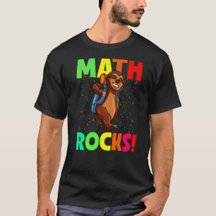 Camiseta Las matemáticas sacuden a Sloth de vuelta a la esc