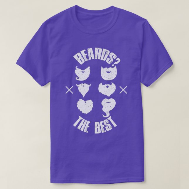 Camiseta Las mejores barbas (Diseño del anverso)