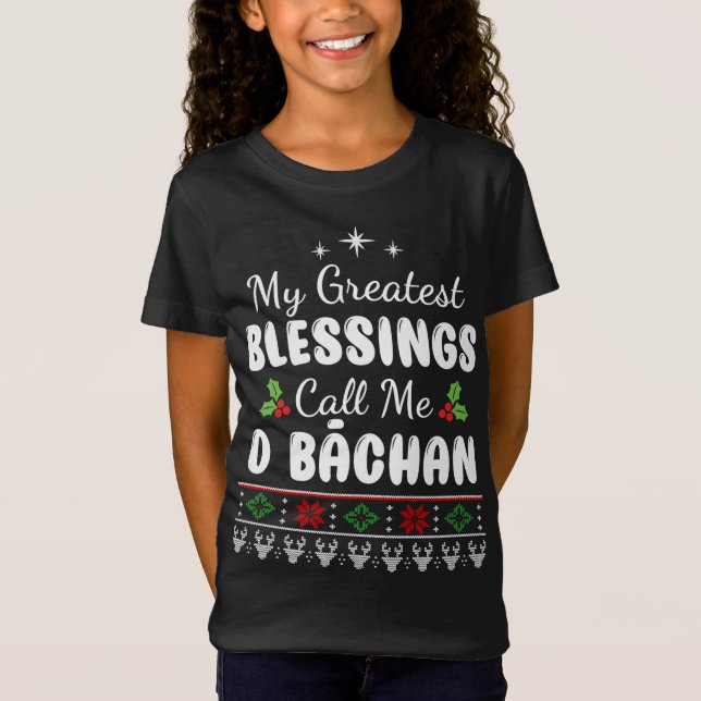 Camiseta Las mejores bendiciones: la abuela japonesa o los  (Anverso)