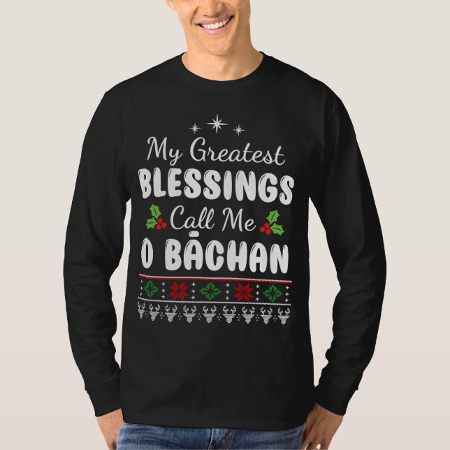 Camiseta Las mejores bendiciones: la abuela japonesa o los  (Anverso)