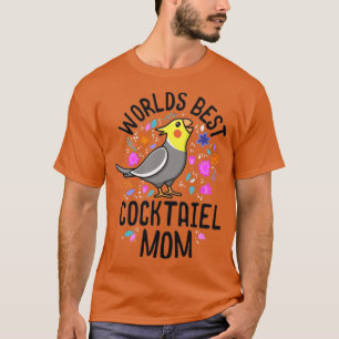 Camiseta Las mejores Chicas de Cockatiel Mamá gritando a Pa
