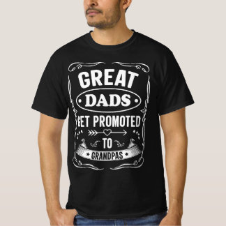 Camiseta Las mejores chicas se promocionan al abuelo