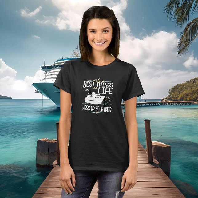 Camiseta Las mejores cosas de la vida maquillan el pelo (Subido por el creador)