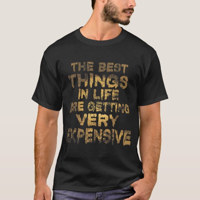 Camiseta Las Mejores Cosas En La Vida Se Están Haciendo Muy (Anverso)
