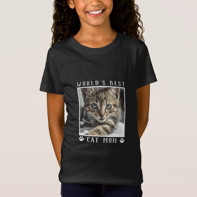 Camiseta Las mejores fotos de la Mascota de gatos del mundo (Anverso)