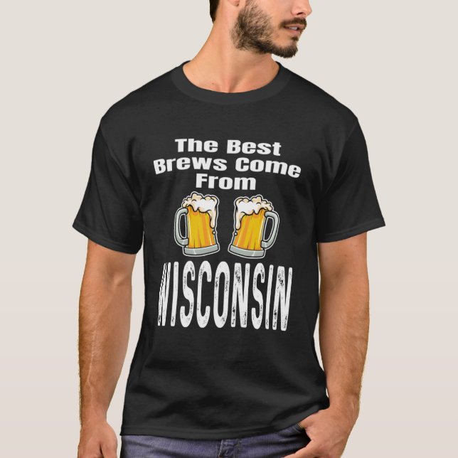 Camiseta Las Mejores Frutas Vienen De Beer Drinker De Wisco (Anverso)