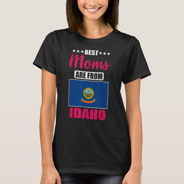 Camiseta Las mejores madres de Idaho (Anverso)