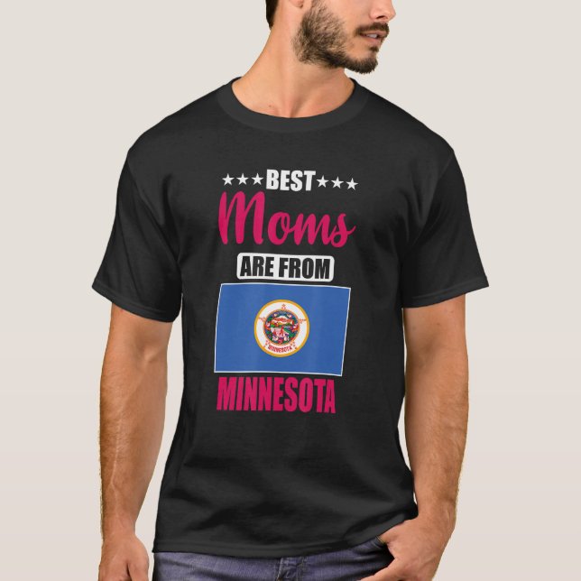 Camiseta Las mejores madres de Minnesota (Anverso)